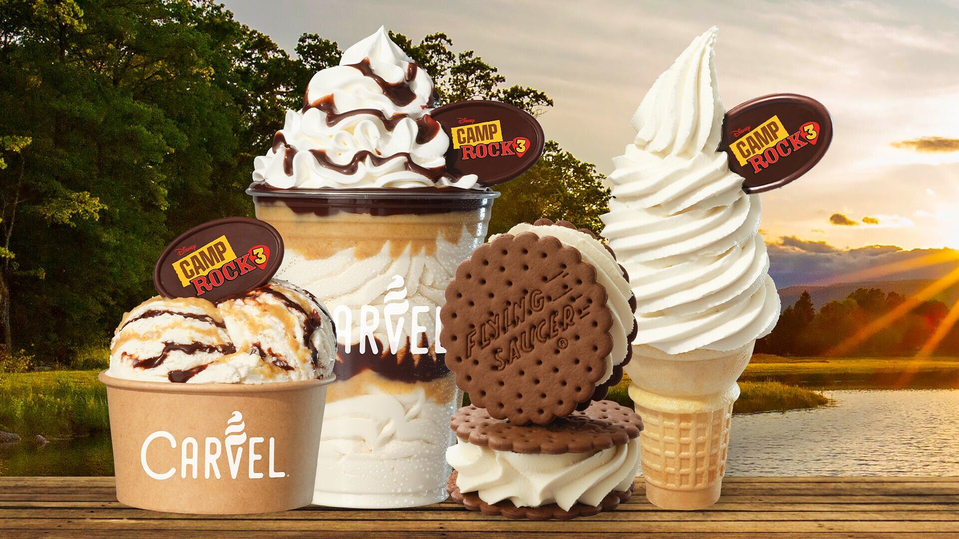 Carvel® Teams Up with Disney+’s Camp Rock 3 to Bring Back Campfire Treats Lineup for the Ultimate Summer Crossover