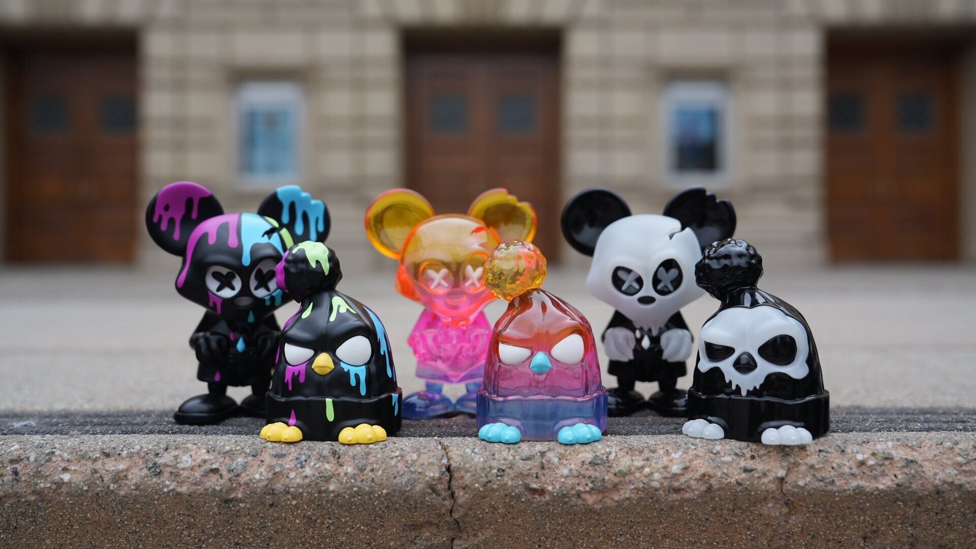 Revise D and Plastic Pizza Exclusive Toy Collection