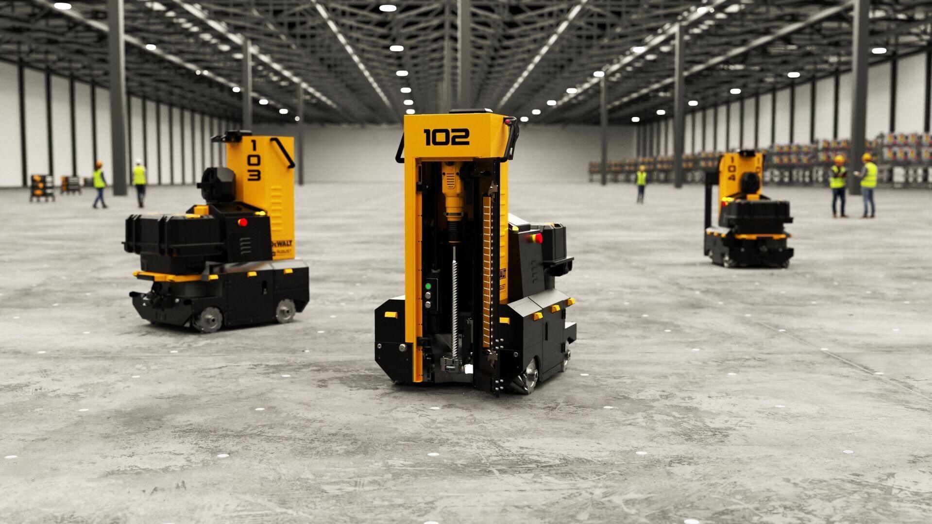 DEWALT announces the commercial launch of the world’s first fleet-capable, downward drilling robot, DALE™.