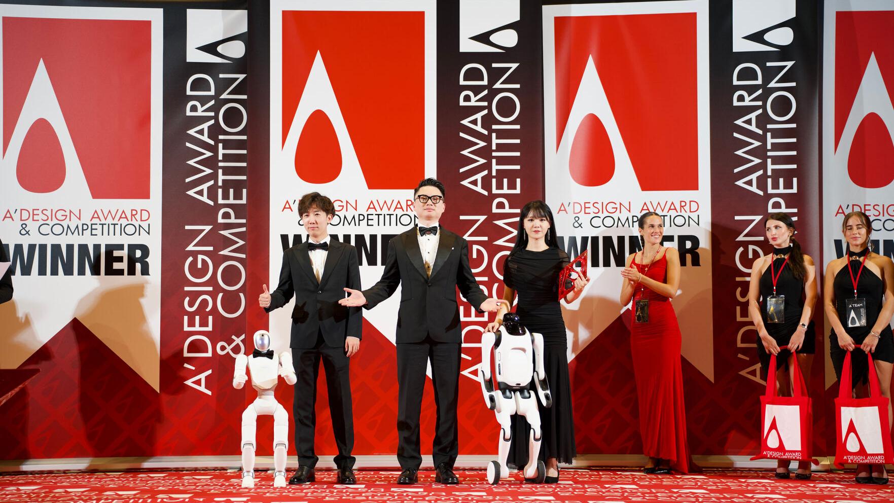 PrimeBOT Wins Gold and Silver at A' Design Award 2026