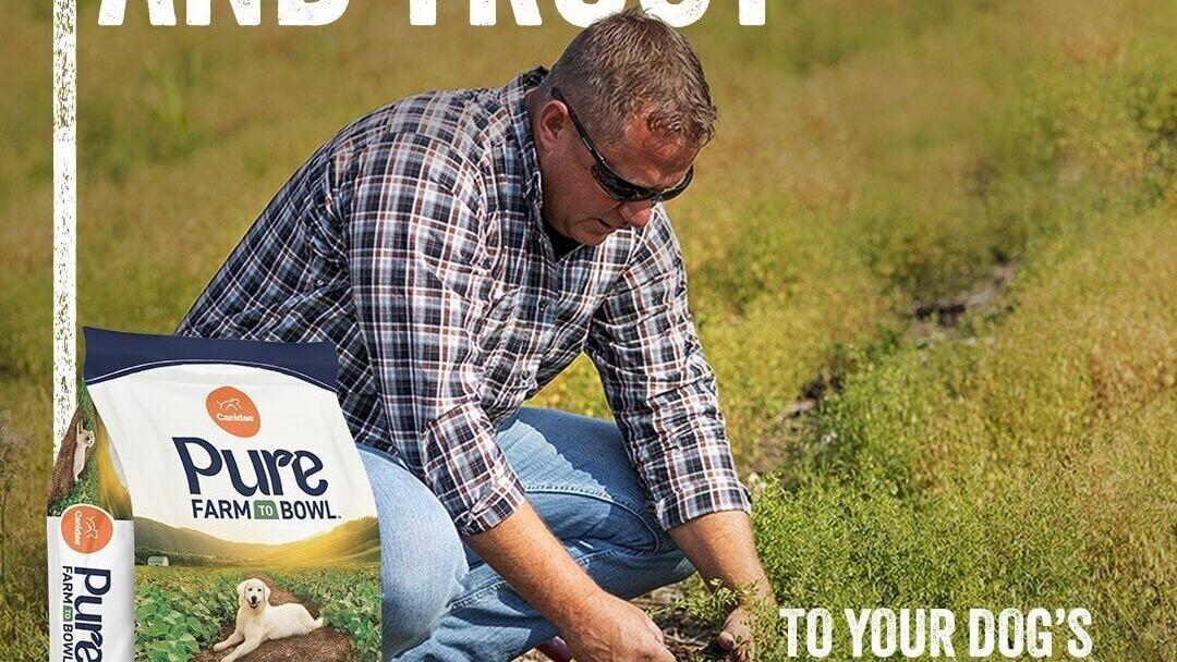 The Canidae brand’s new marketing campaign puts ingredient transparency front and center, showcasing the quality and care behind every Pure Farm to Bowl recipe.
