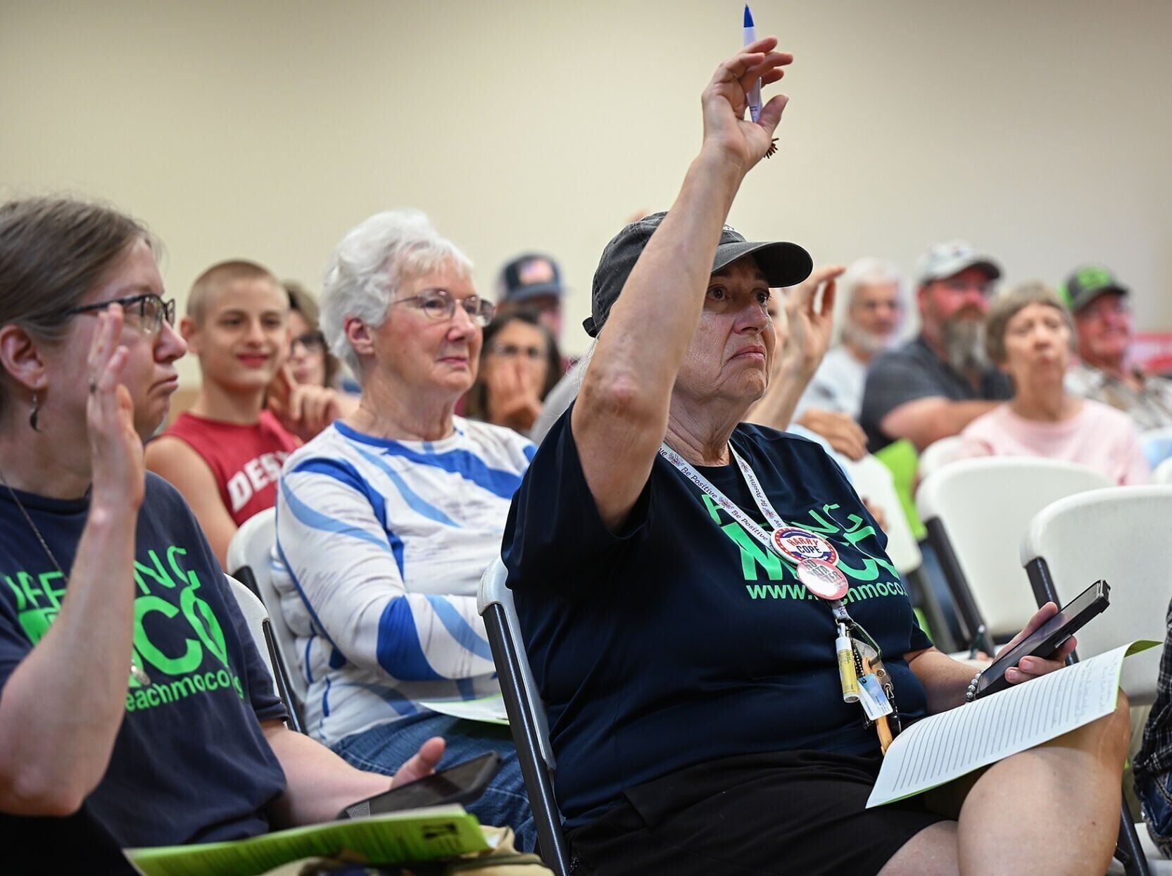Judy Batton votes for a measure proposed