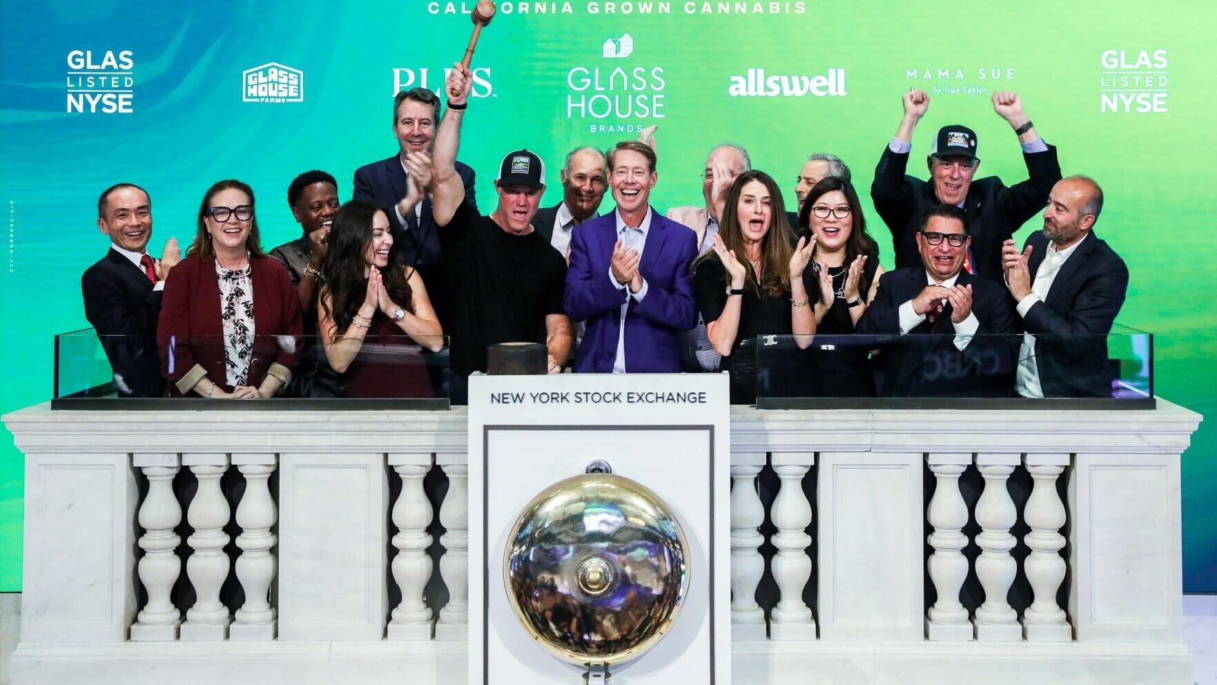 Glass House Brands at NYSE on August 28