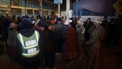 Military personnel evacuated civilians near the site of the blasts