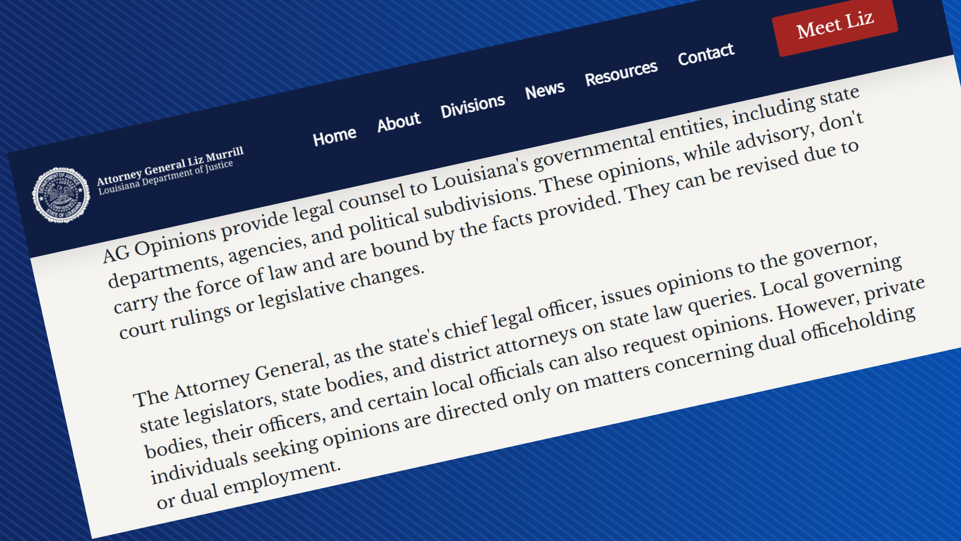 AG graphic on AG opinions