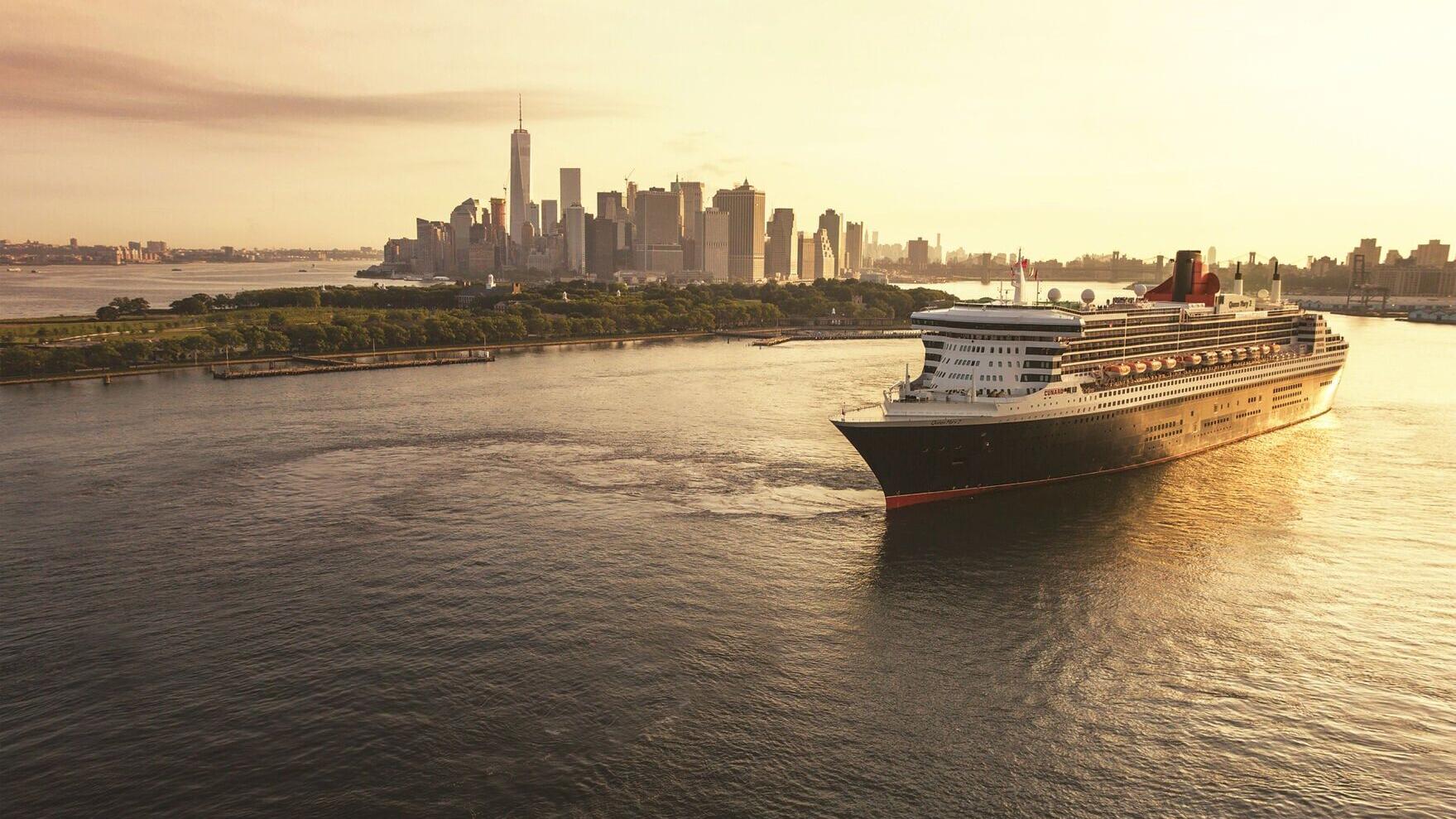 Queen Mary 2 is the world’s only active ocean liner with regularly scheduled transatlantic crossings between New York and Southampton, UK.