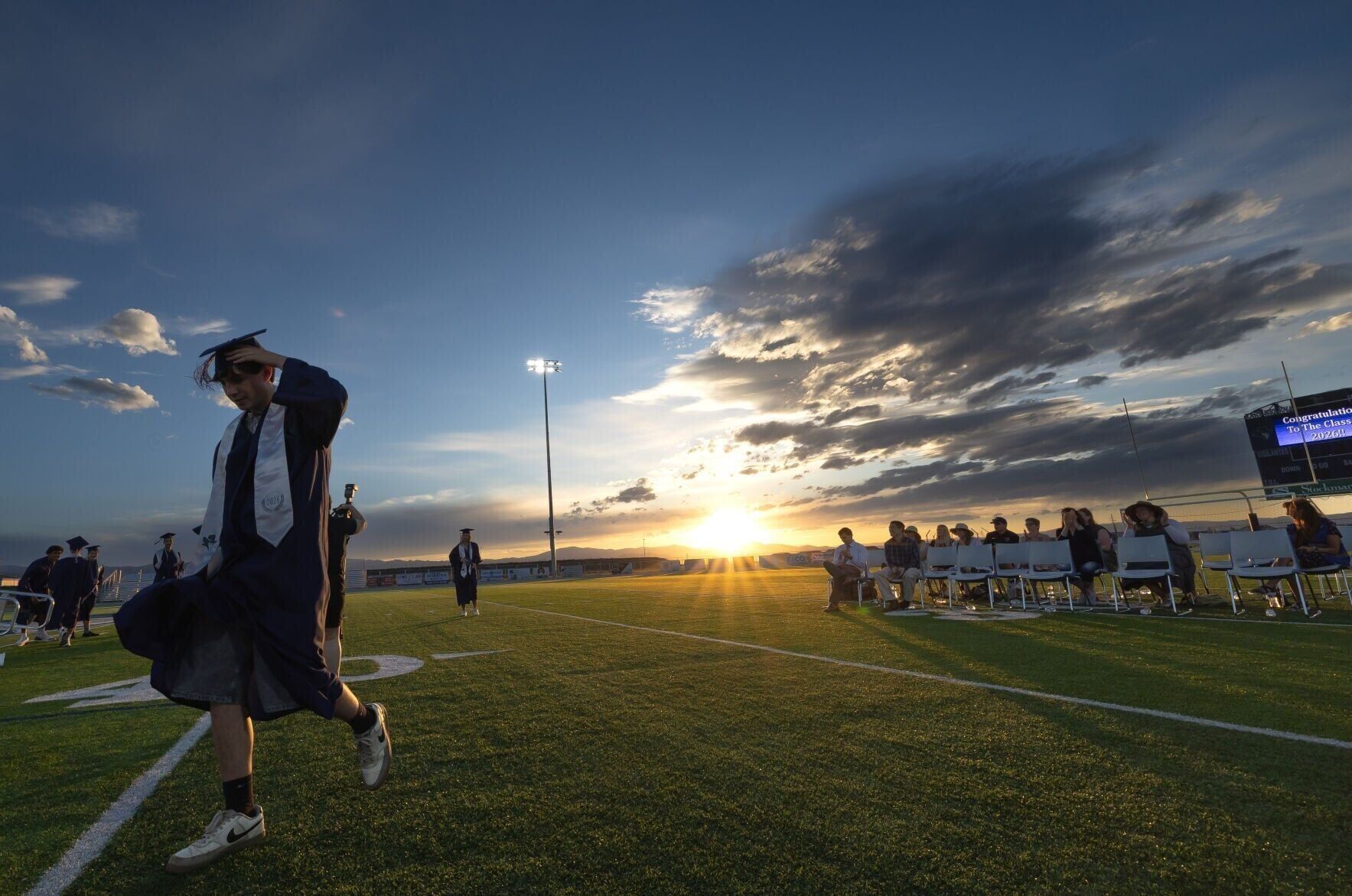 East Helena High School graduation ceremony