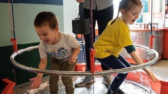 Children engage in hands-on play at Baltimore Children’s Museum. With support from the Baltimore Community Foundation, the museum’s Communities at Play program will expand to Judy Center learning hubs, helping young children build school-readiness skill...