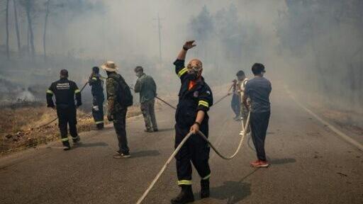 Scientists have linked intense wildfires in Greece to climate change