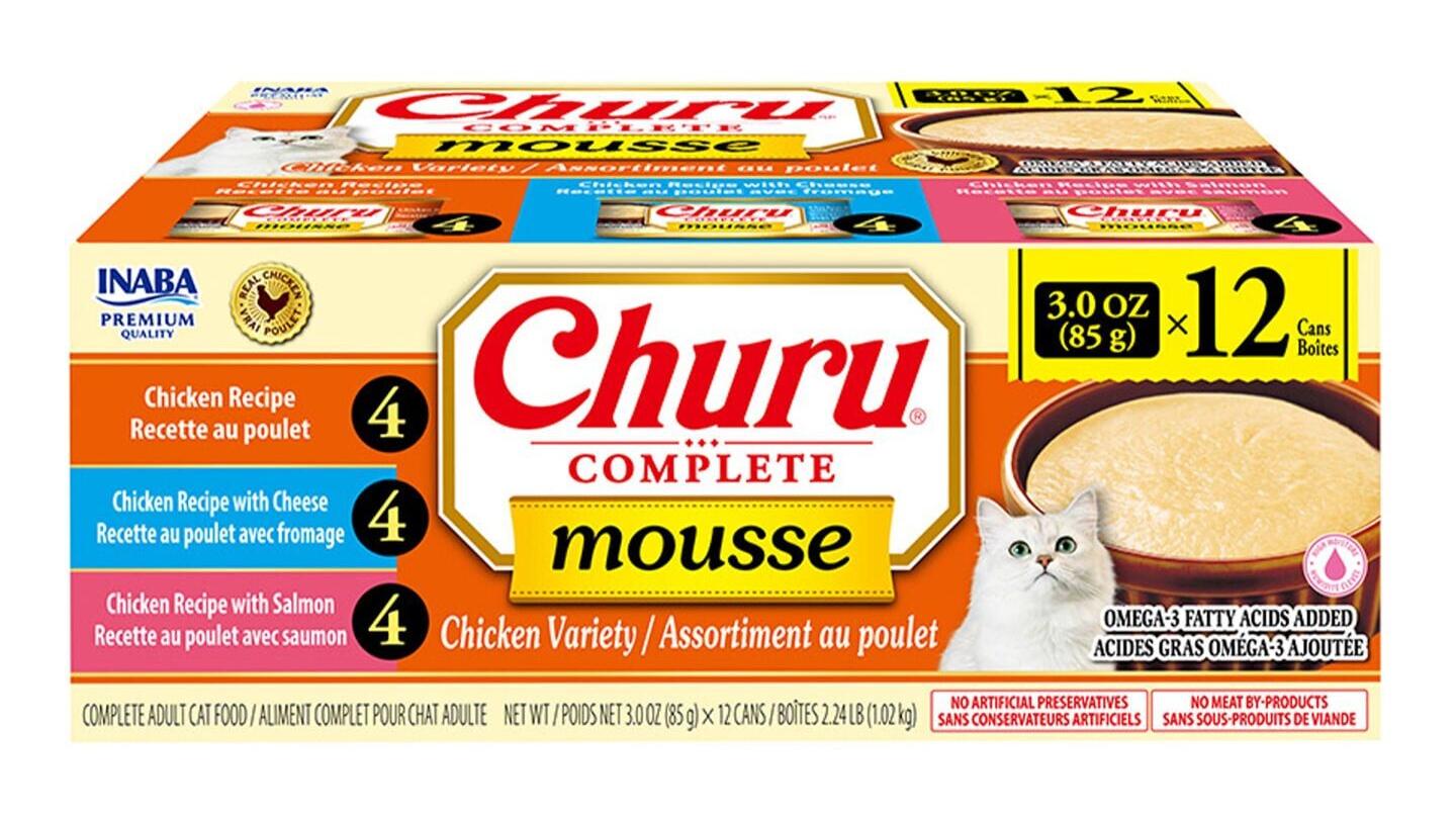 Churu Complete mousse - 12 pack variety
