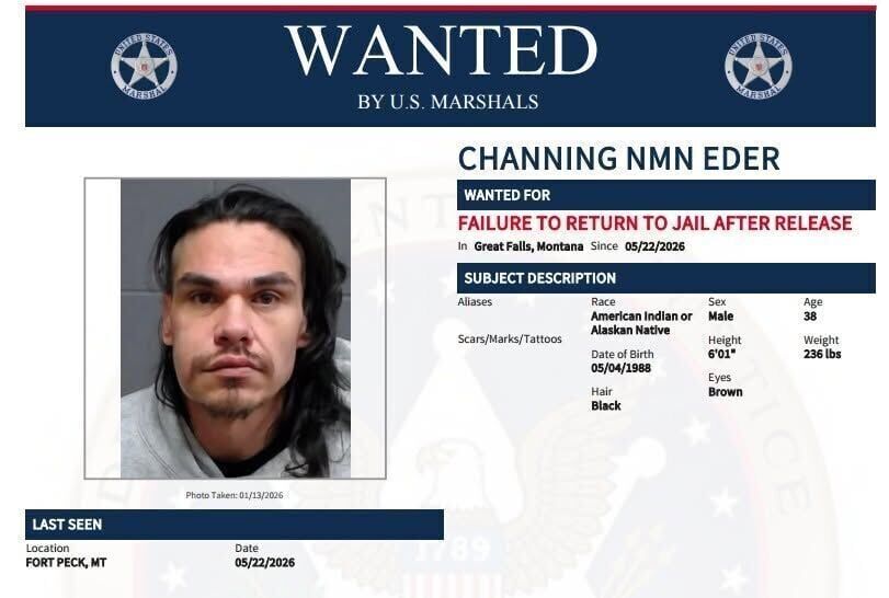 Fort Peck authorities seek help finding wanted man2