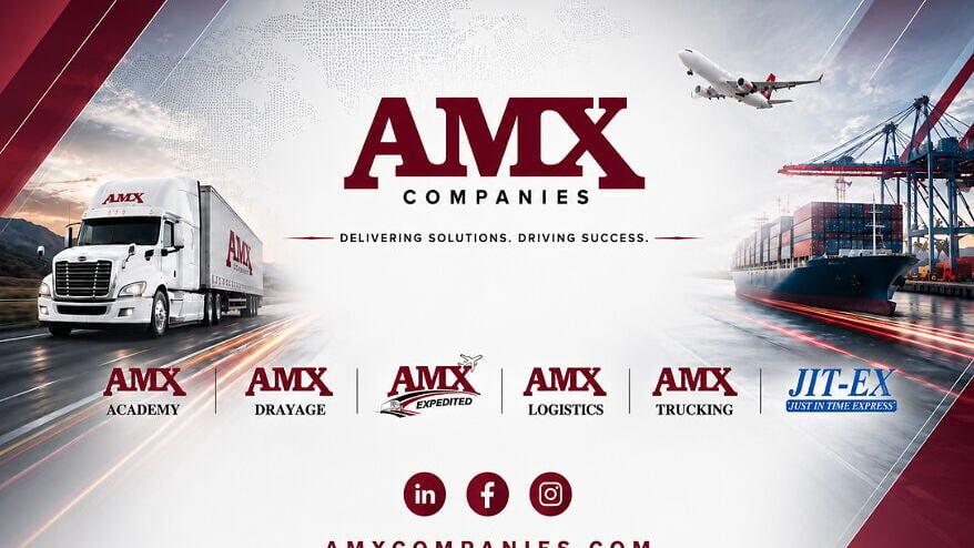 AMX Companies' family of brands spans trucking, drayage, logistics, and expedited freight services. (Image: AMX Companies)