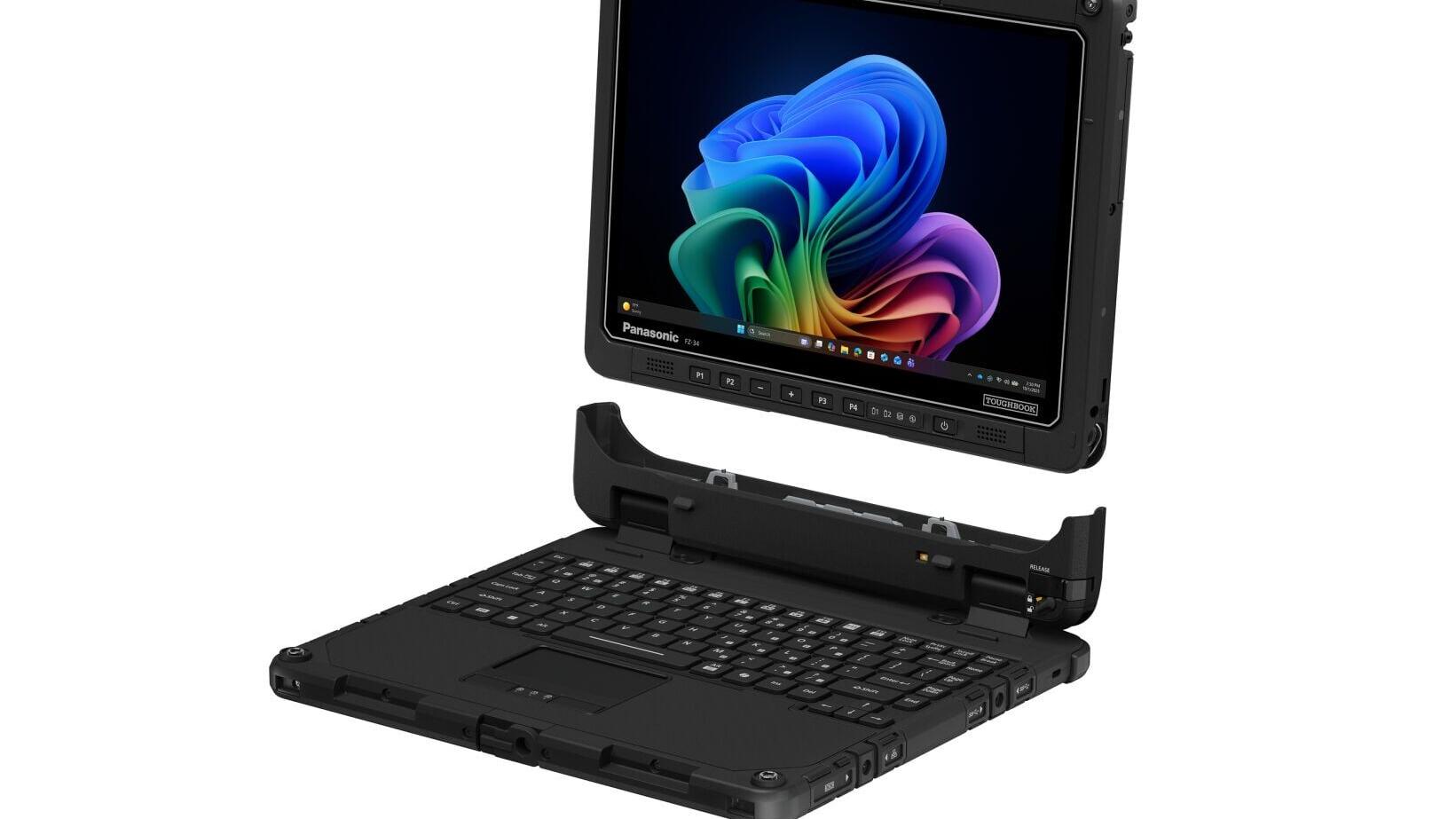 Panasonic Connect Europe - TOUGHBOOK 34 right detachable keyboard image windows screen
