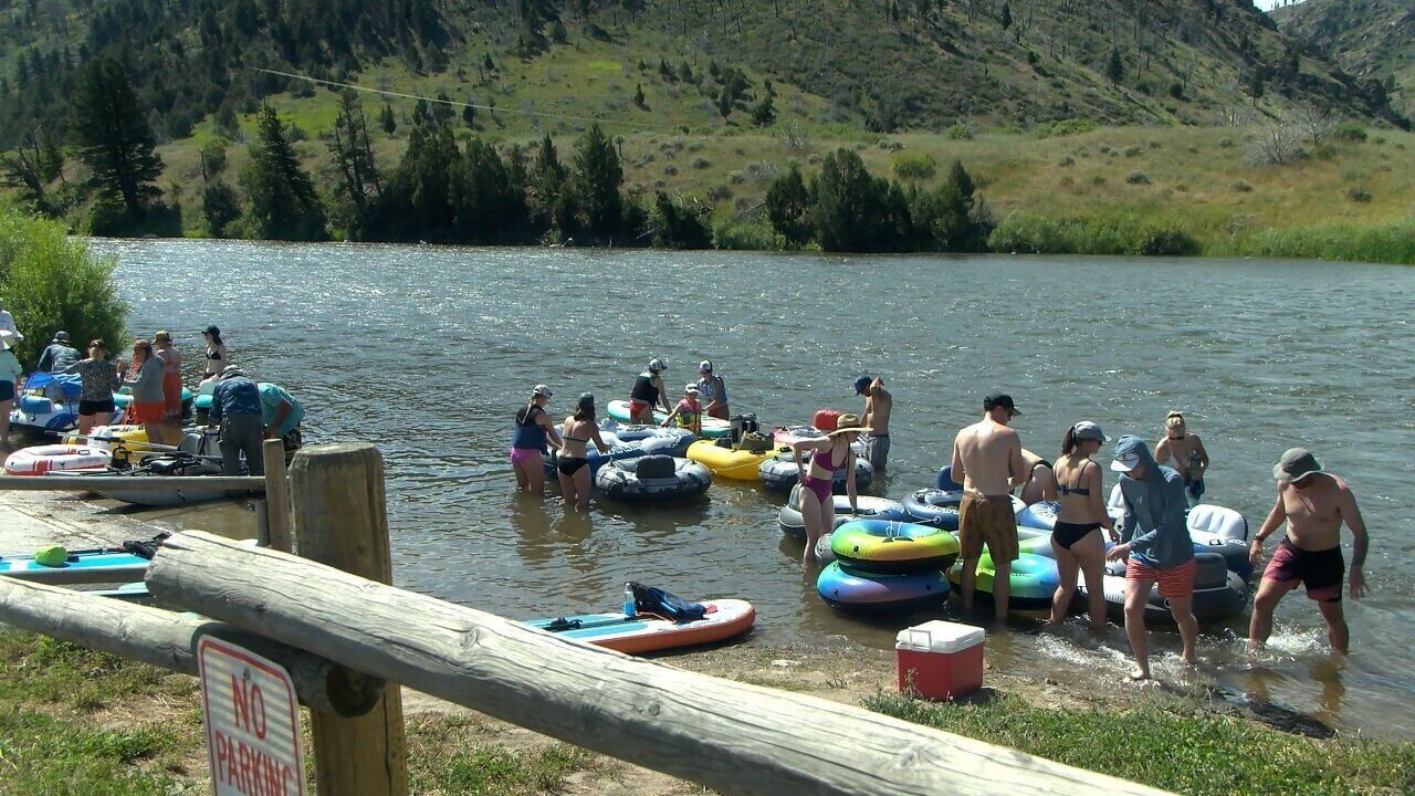Hundreds in Bozeman area flock to Madison River to cool off amid heat wave