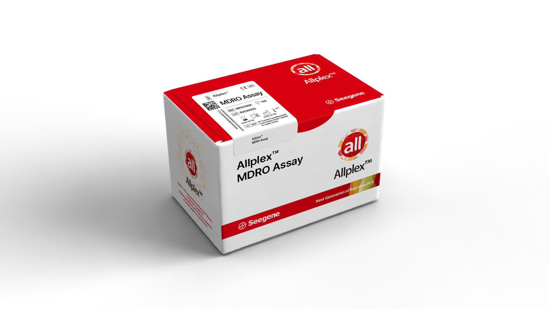 Seegene’s Allplex™ MDRO Assay is designed to support detection of multidrug-resistant organisms (MDROs).