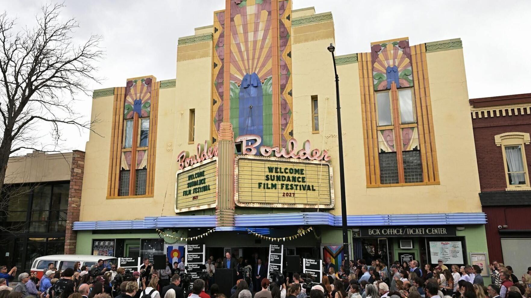 The Boulder Theater is one of many locations that will host screenings for the Sundance Film Festival in January 2027.