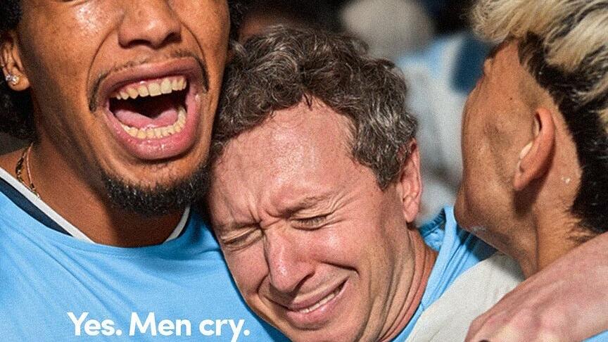 Dove Men+Care Celebrates the Emotion Behind Men’s World Cup Tears  (Dove Men+Care and Getty Images)