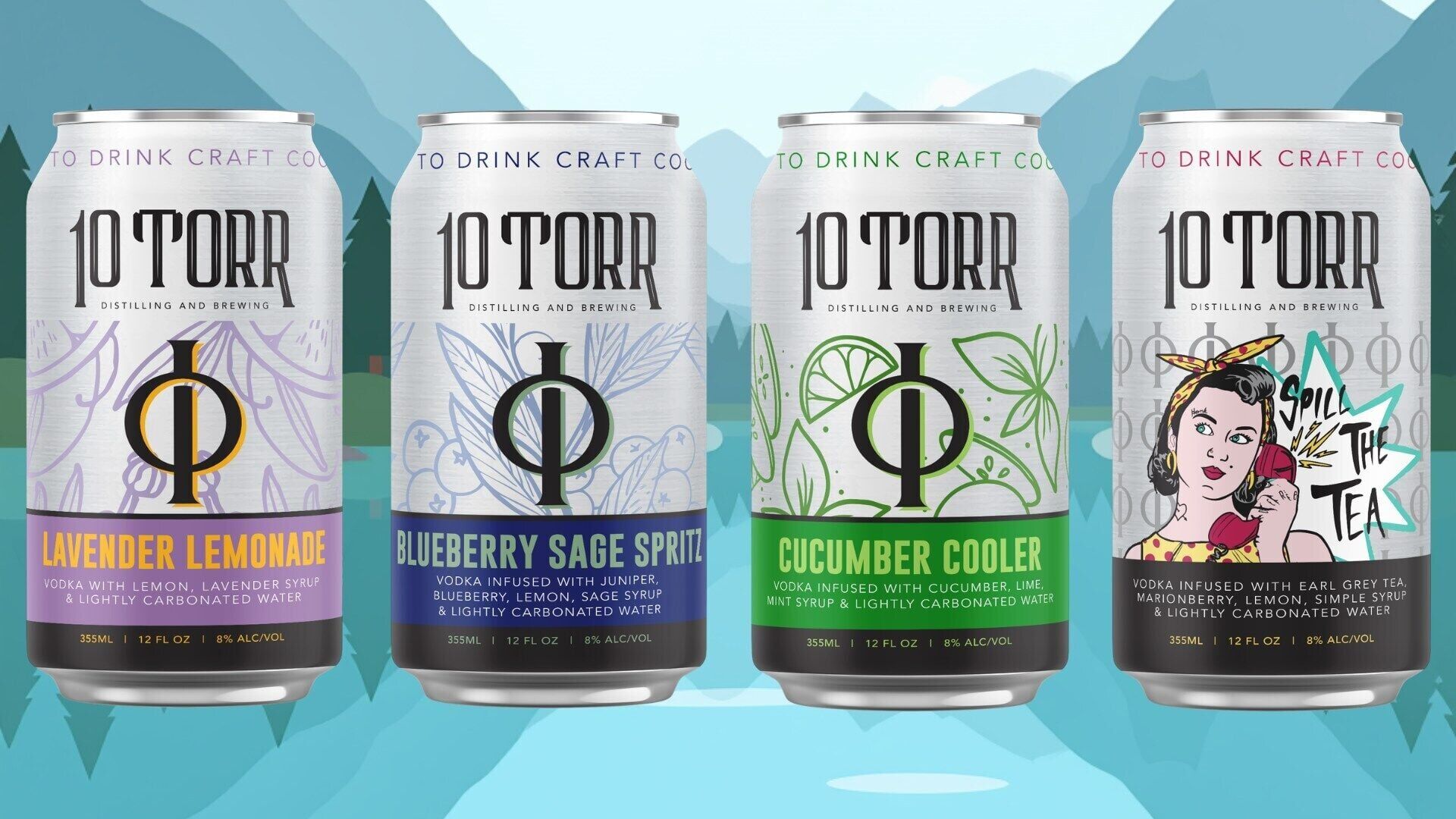 Following the selection of beverage growth and commercialization firm partner, Homestead Brands, 10 Torr is rolling out updated packaging across its product lineup to strengthen its visual presence beyond Nevada.