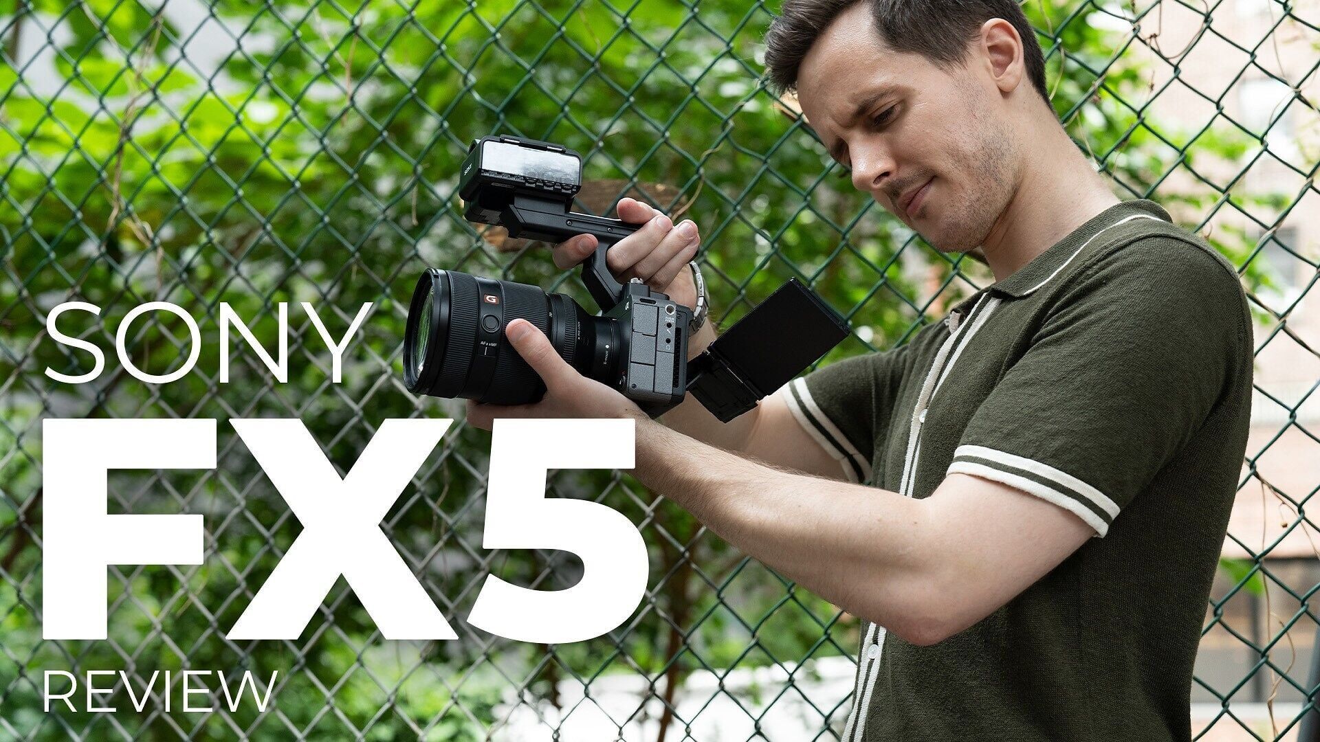Sony FX5 Cinema Full Frame Camera
