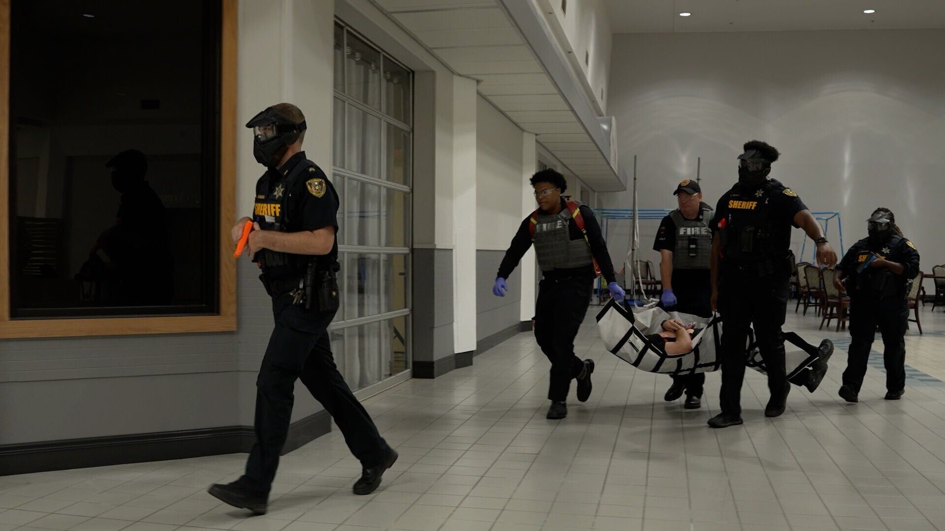 Active shooter training
