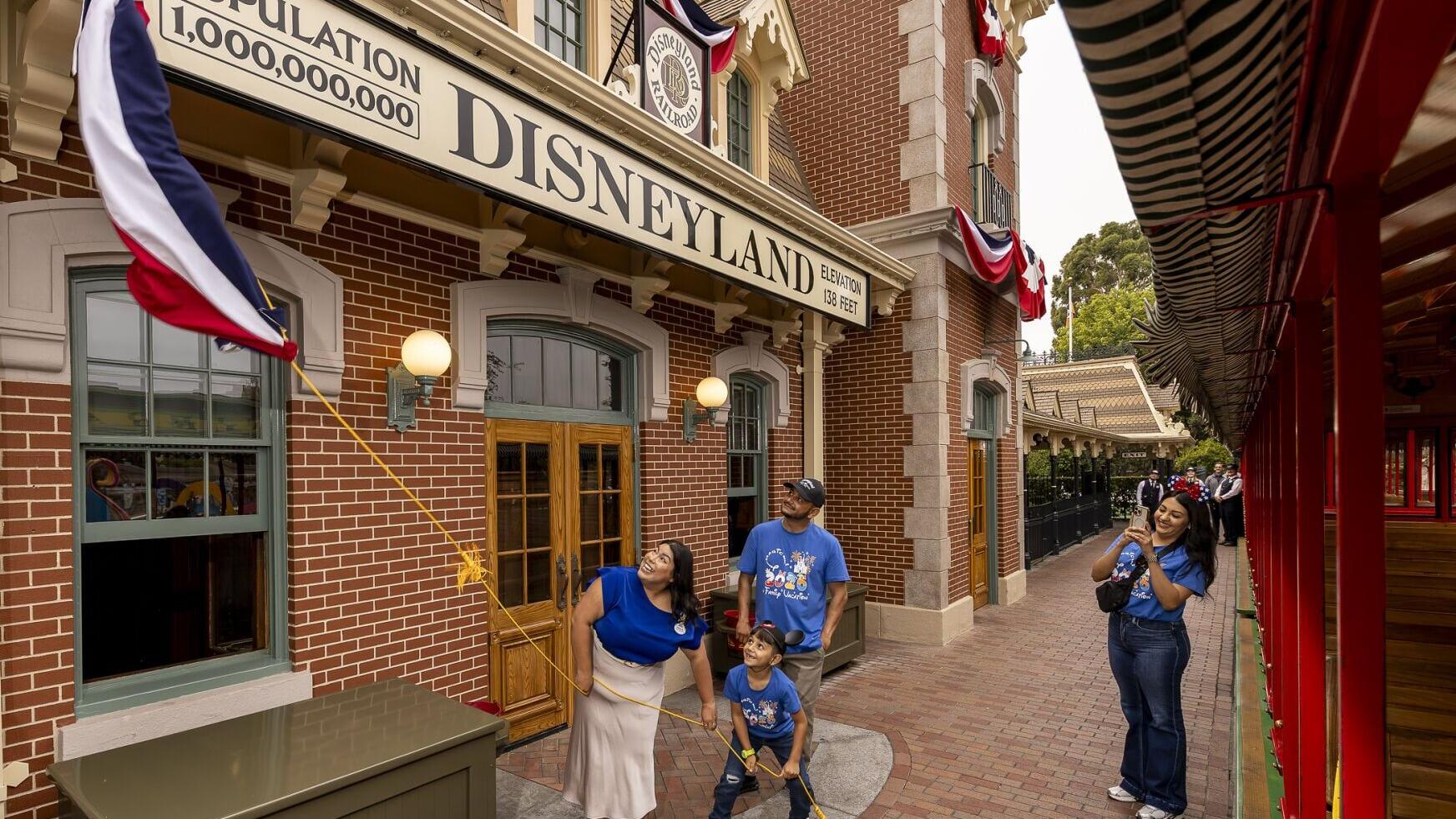 Disneyland Resort Celebrates  Milestone – One Billionth Guest : A historic milestone at Disneyland Resort in Anaheim, Calif., on Friday, July 3, 2026; The Happiest Place on Earth commemorates welcoming one billion guests to Disneyland park and Disney Ca...