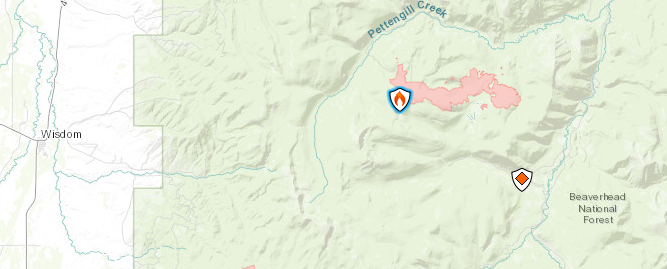 Bobcat Lakes fire