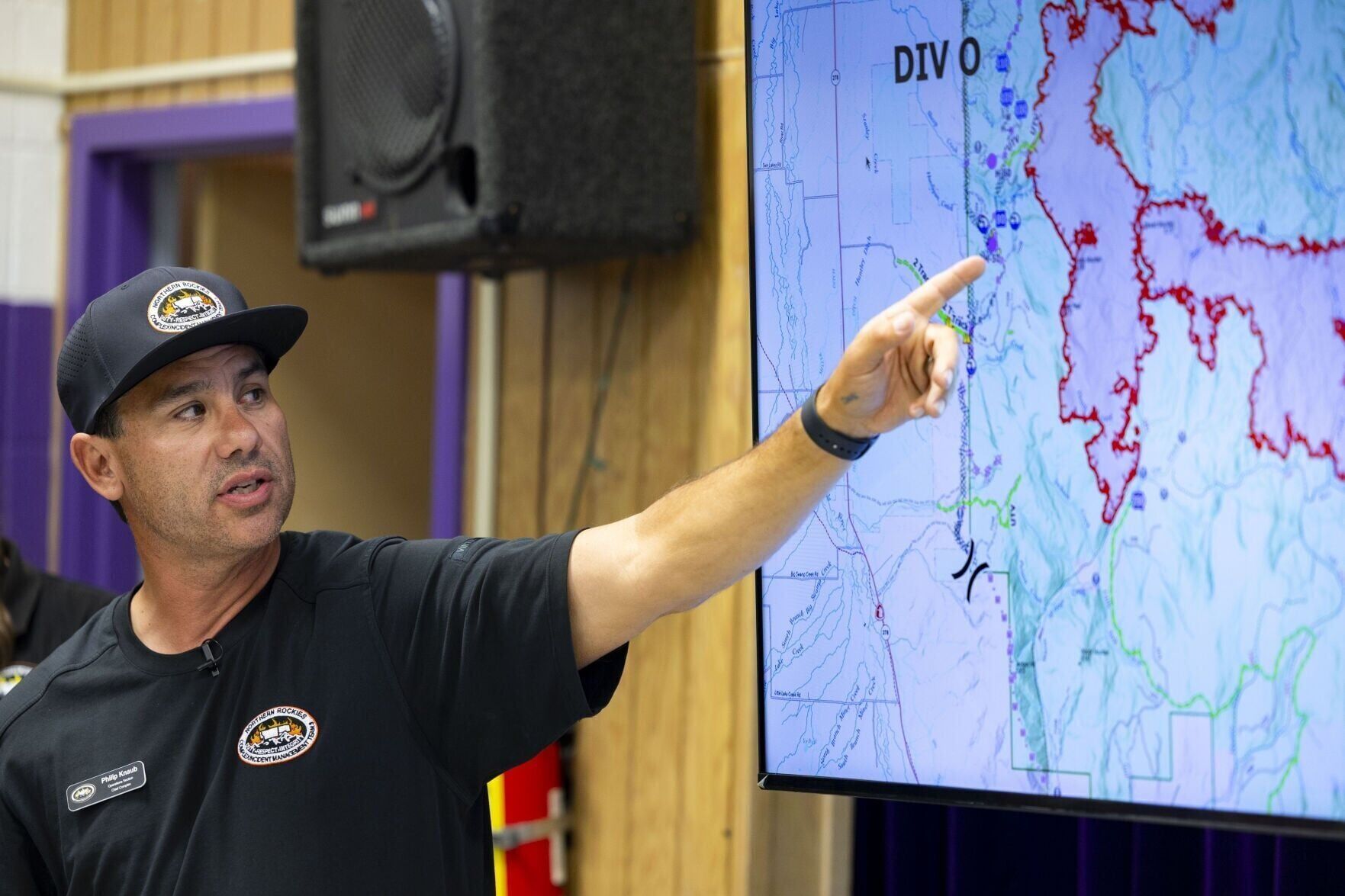 The Bobcat Lakes fire and Sand Creek fire continue burning in the West Pioneer Wilderness Study Area