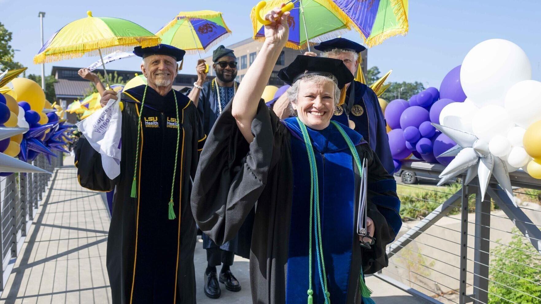 New graduates at LSUHS