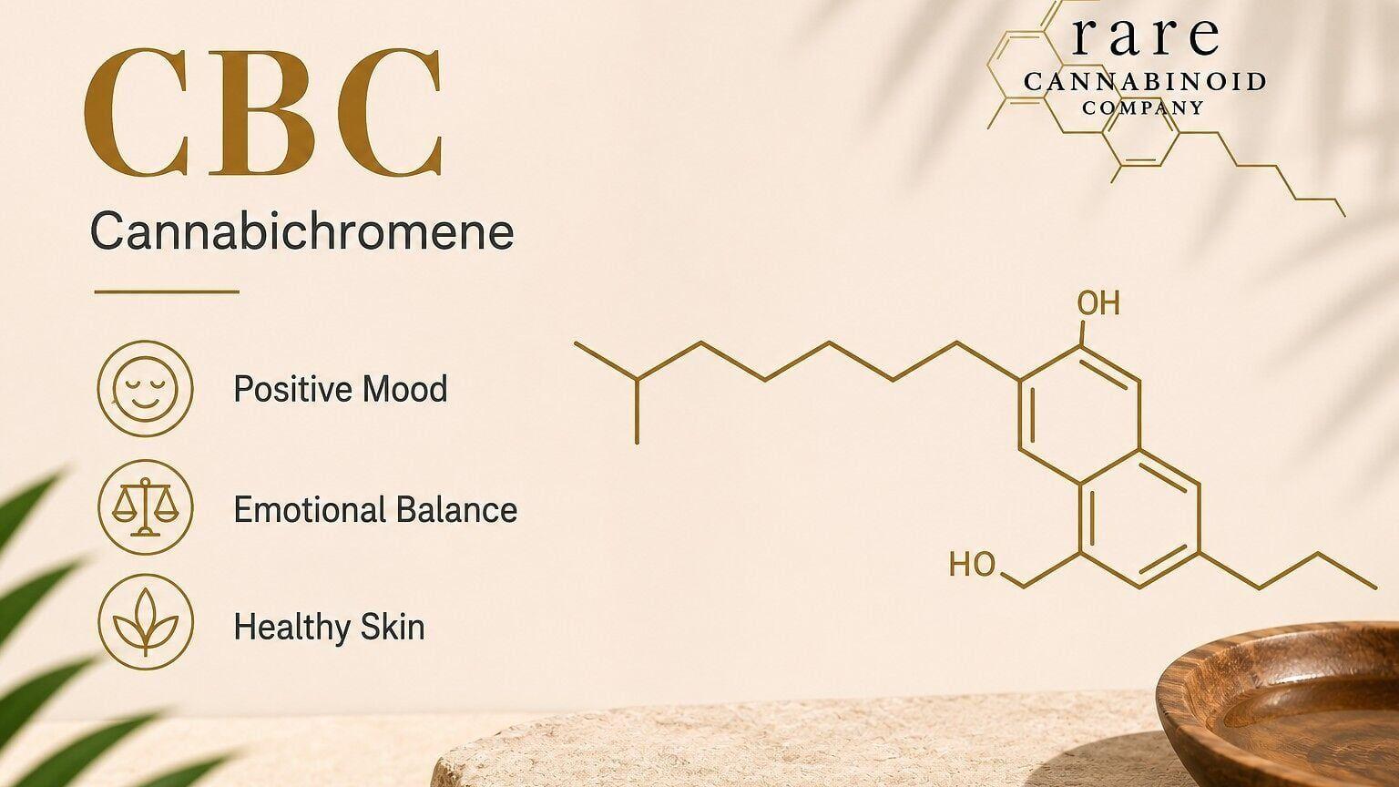 CBC (cannabichromene) is a naturally occurring, non-intoxicating cannabinoid found in hemp. Rare Cannabinoid Company's August educational campaign highlights growing consumer interest in the CBC cannabinoid, rare cannabinoids, and cannabinoid education.