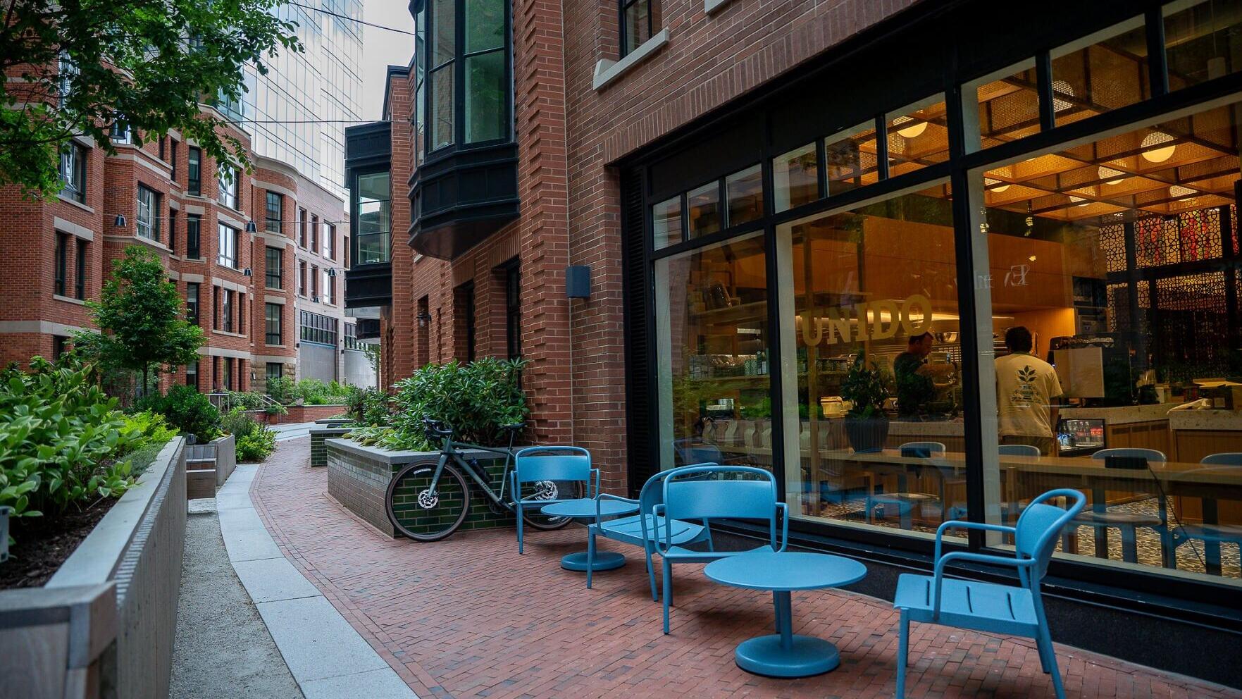 Outdoor seating