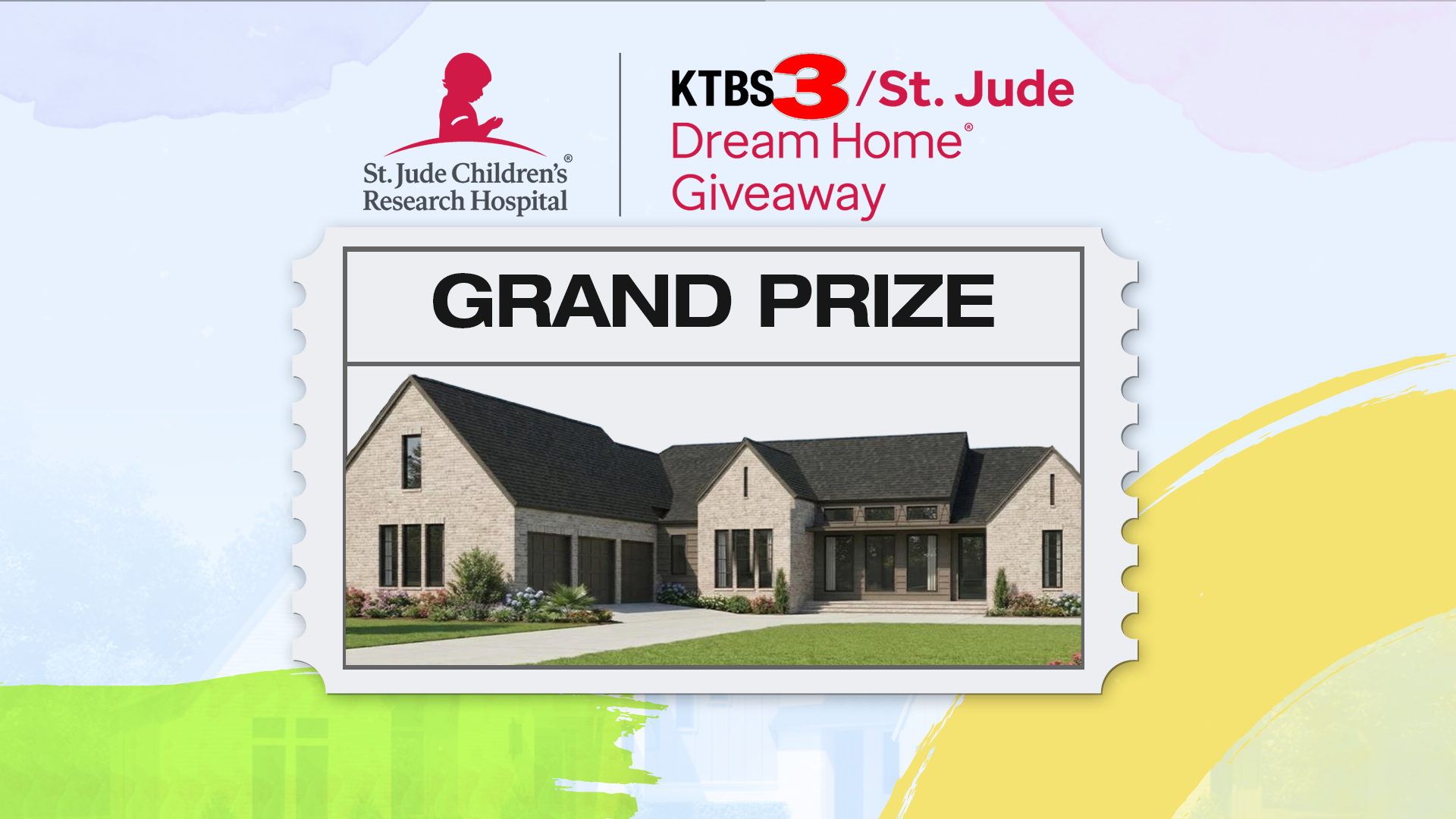 Heal a child, win a house with the KTBS 3 St. Jude Dream Home Giveaway