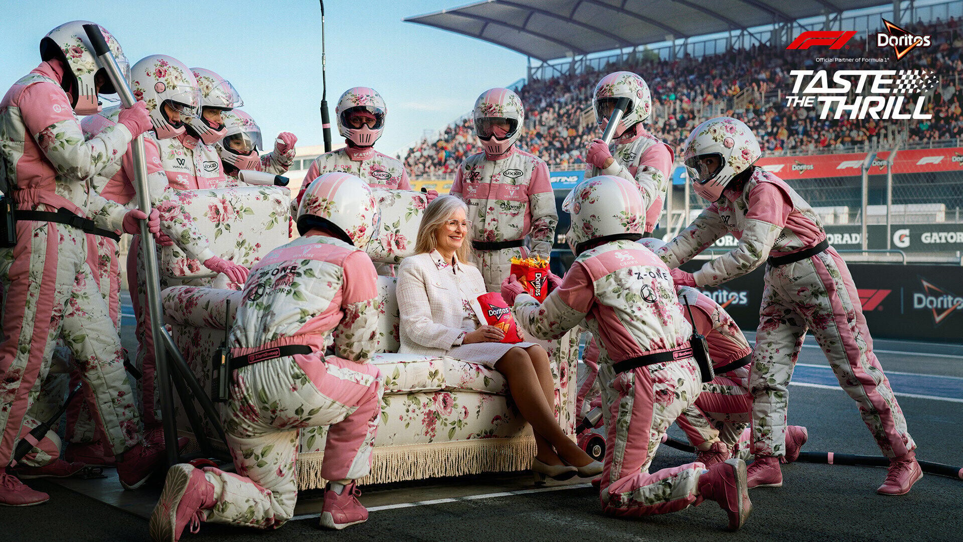 DORITOS TURBOCHARGES F1 FANDOM IN LATEST GLOBAL CAMPAIGN - BRINGING TRACKSIDE THRILLS TO COUCHSIDE FANS