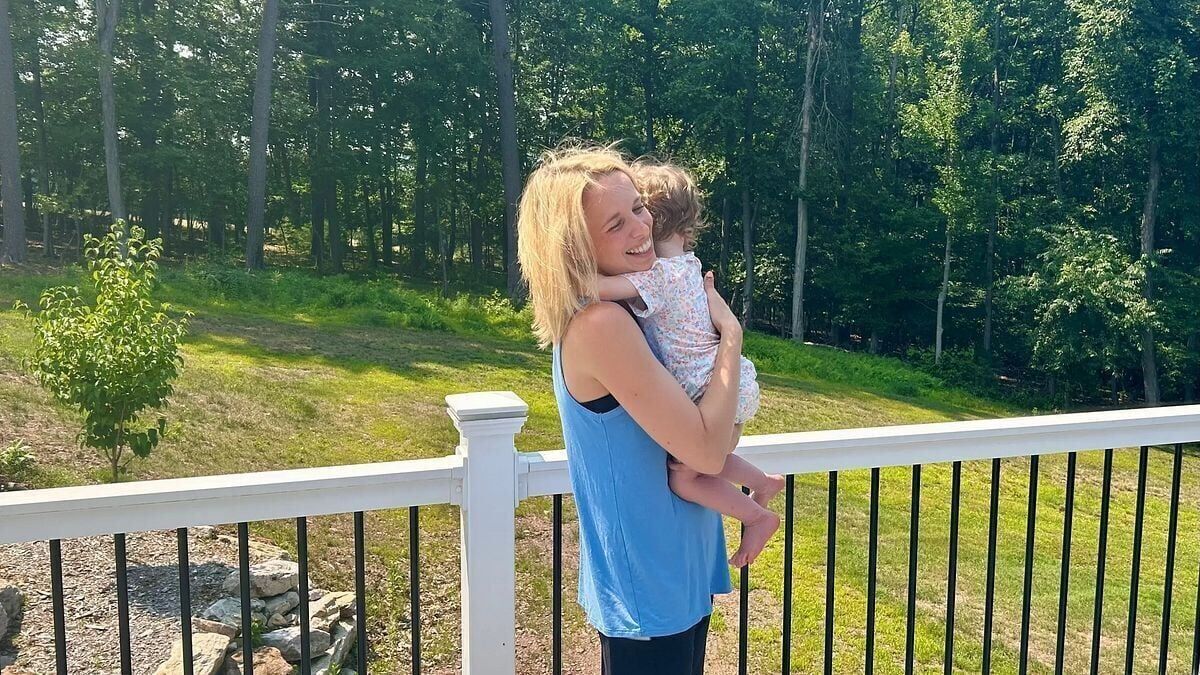 Sugarloaf Township resident Tiffany Sharkey and her daughter