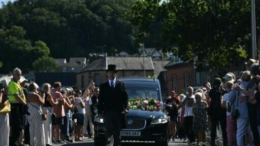 The streets of Mumbles were full of mourners