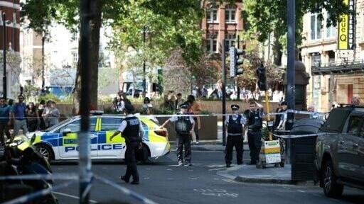 The four people stabbed in the attack are not said to be in any danger
