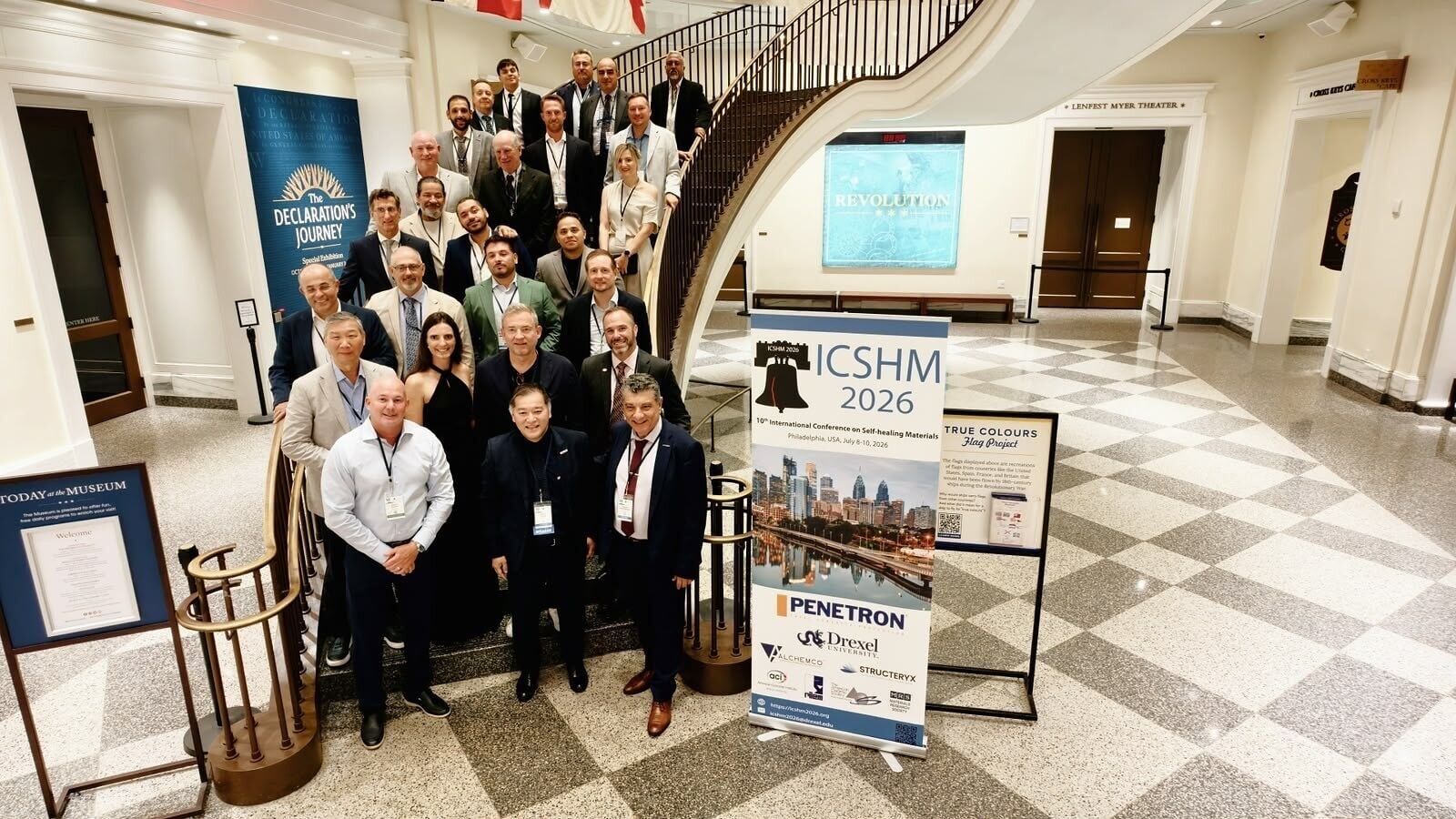 Penetron Global Force: A global delegation of Penetron executives attended the conference, representing the United States, Greece, Italy, Brazil, India, Chile, the United Arab Emirates, Belgium, and Singapore.