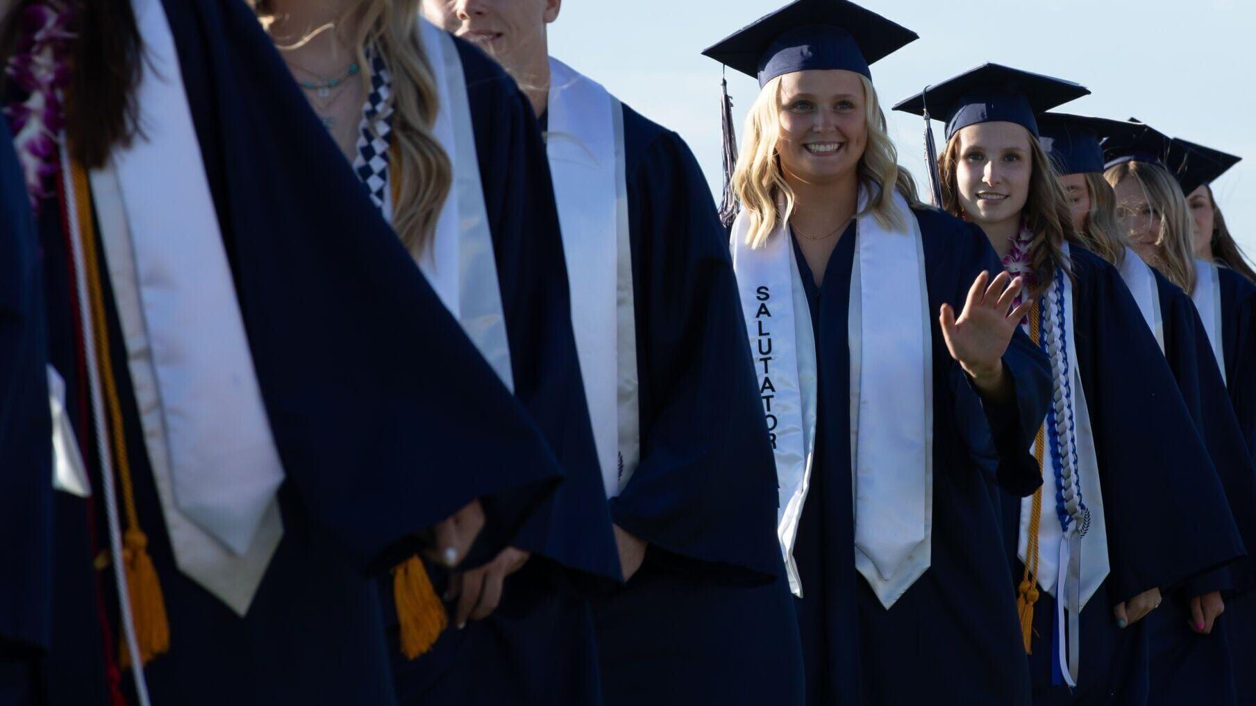 East Helena High School graduation ceremony