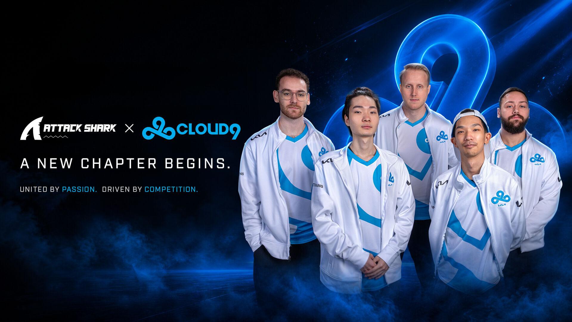ATTACK SHARK Announces Strategic Partnership with Cloud9