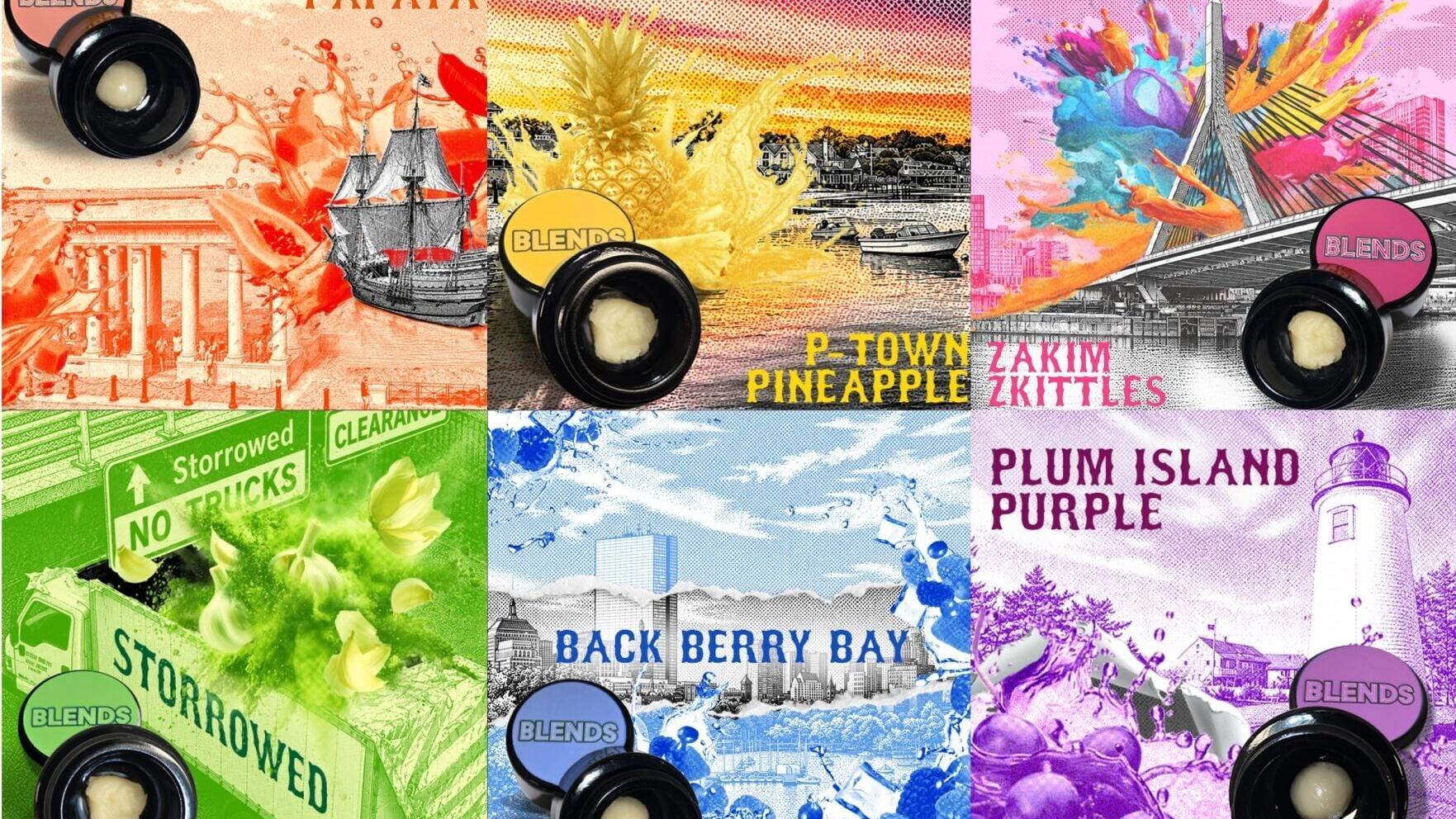 Bountiful Farms introduced Blends, a new line of live hash rosin inspired by the people, places and traditions that make Massachusetts unique.