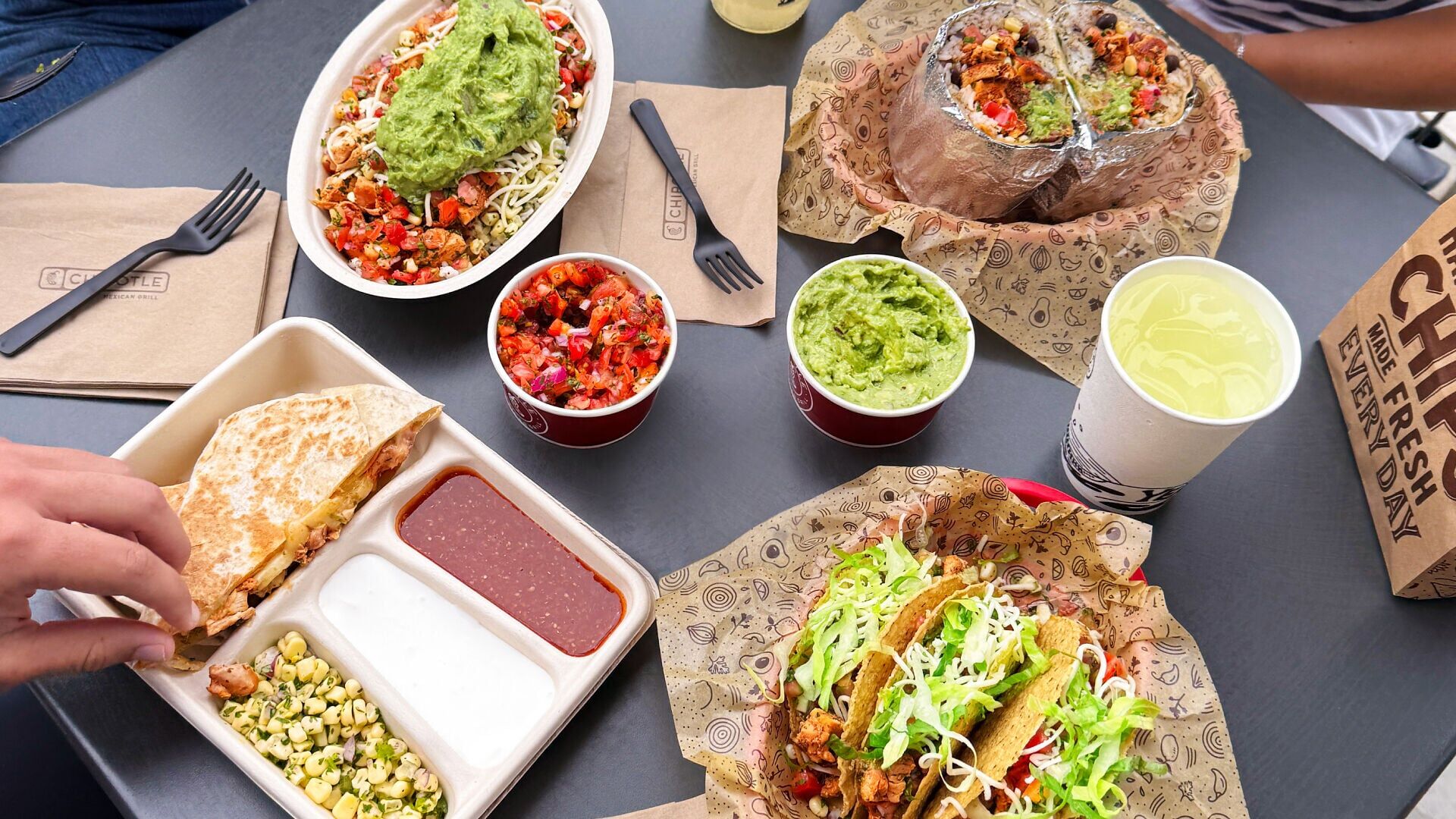 On Sundays, August 23, August 30 and September 6, guests who order two or more entrées after 3 p.m. local time on the Chipotle app or website can receive a free entrée with code SUNDAYS.