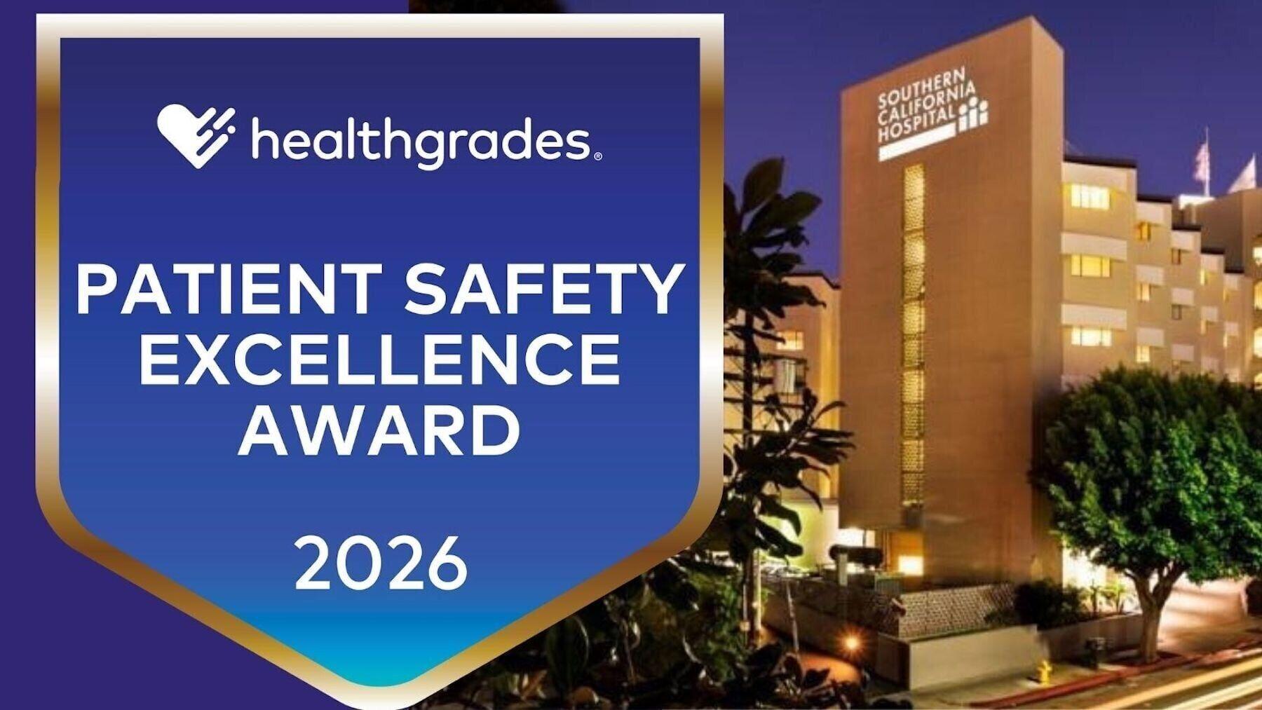 Healthgrades Patient Safety Excellence Award 2026