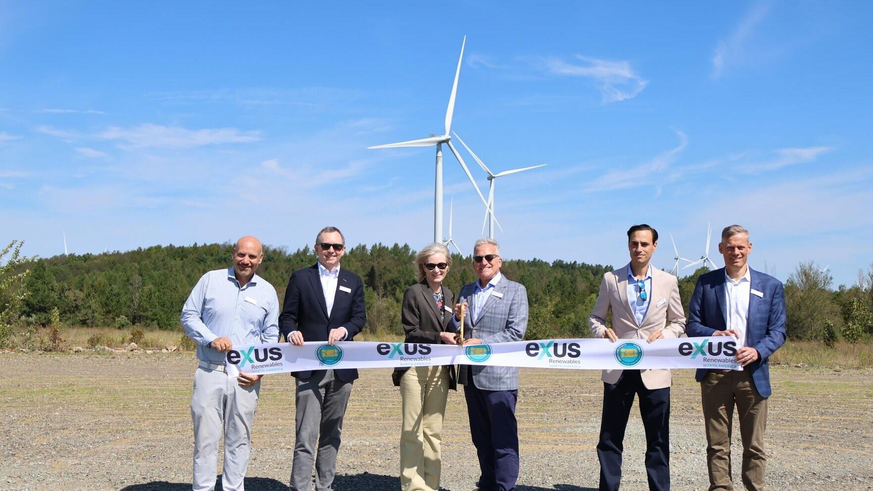 Exus Renewables North America Ribbon-Cutting