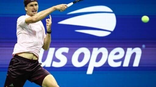 Germany's Alexander Zverev was forced to dig deep before booking his place in the US Open third round