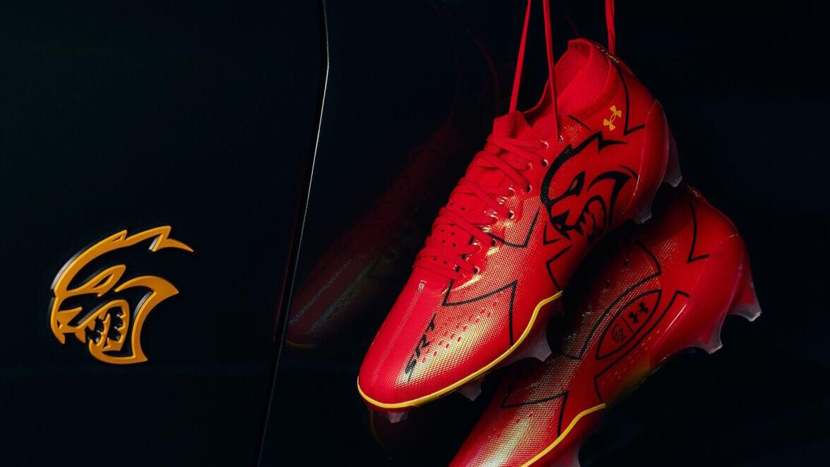 Dodge and Under Armour unleash a high-octane collection spanning apparel, footwear and accessories.