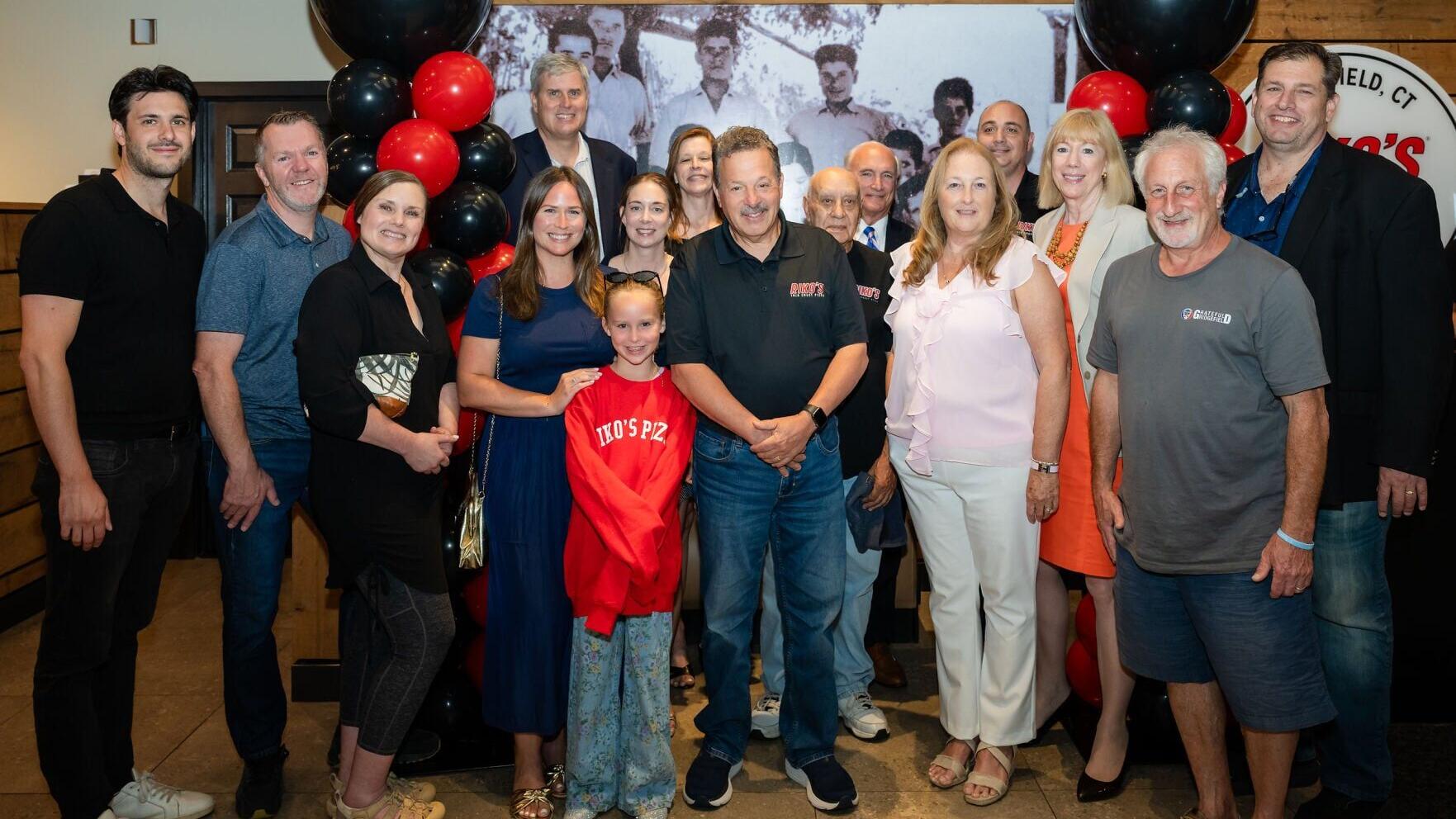 PHOTO: The Ridgefield Chamber of Commerce and First Selectman Rudy Marconi joined members of the Riko's leadership team, including President &amp; CEO Carl Bachmann, for a ribbon-cutting ceremony to celebrate the grand opening of the new restaurant in Ridge...