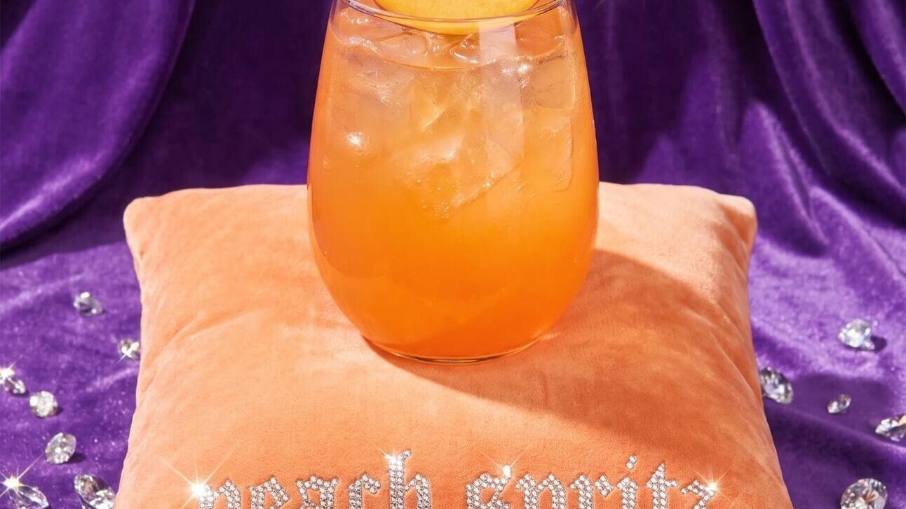Crown Royal and Juicy Couture Peach Spritz