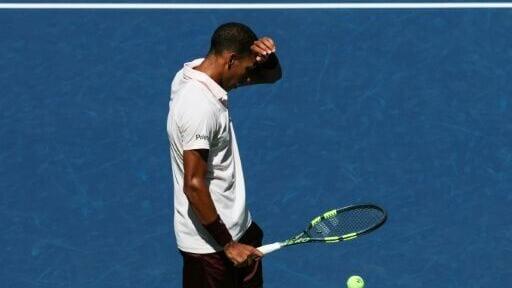 Third-seeded Felix Auger-Aliassime of Canada is out of the US Open, falling in the second round to Karen Khachanov