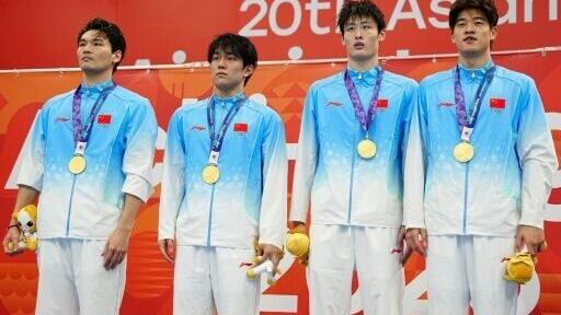 China extended their dominance in swimming at the Asian Games pool in Tokyo