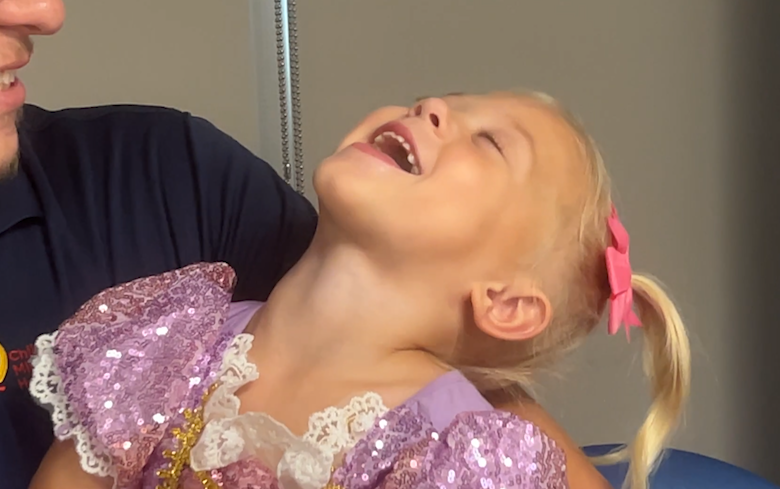 Scottie Onellion is 3 years past her months in the NICU