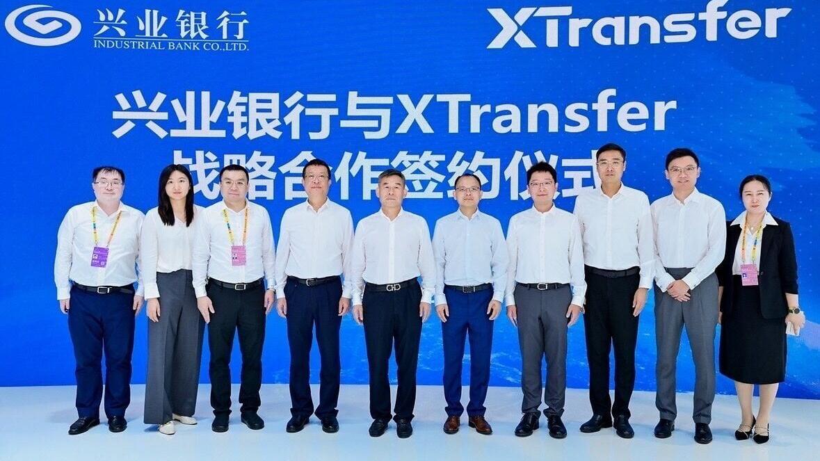 XTransfer signed an agreement with CIB during the 26th CIFIT.